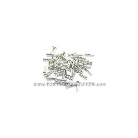 Rivets pour emblême de tablier (jeu de 10 pièces)